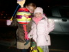 Katka & Natalie with their Laterne